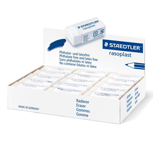 Staedtler Rasoplast Pencil Eraser Medium 43 x 19 x 13mm Each 526 B30