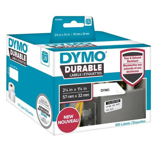 Dymo LabelWriter Durable Labels 57 x 32mm Roll of 800