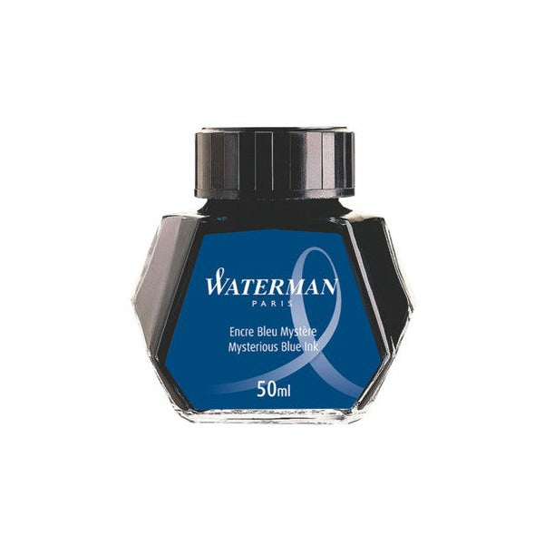 Waterman Ink 50ml Mysterious Blue in Box
