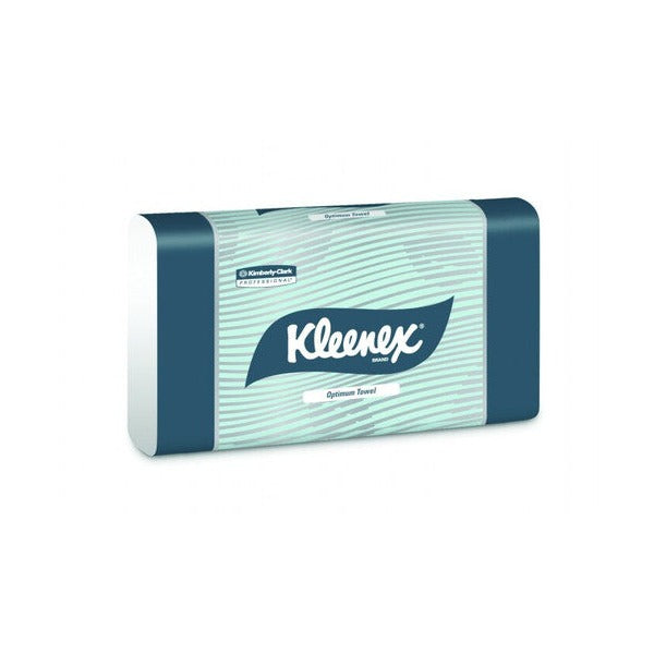 Kleenex Optimum Hand Towel White 120 Sheets Pack of 20
