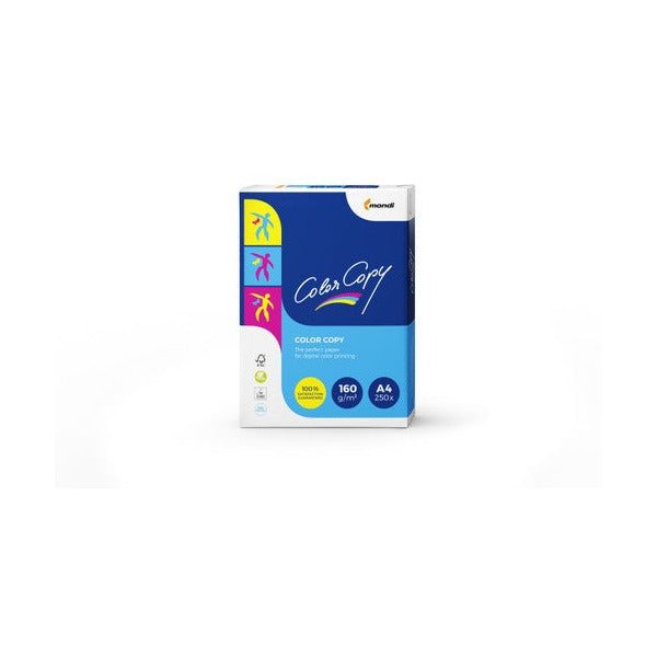 Mondi Colour Copy Paper 160gsm A4 210 x 297mm Ream of 250 Sheets
