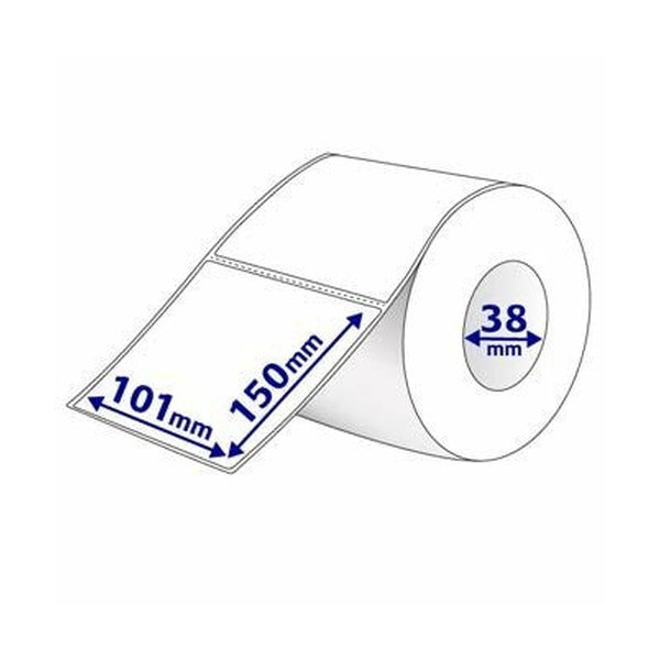 Avery Direct Thermal Labels with Perforation 101 x 150mm Roll 500