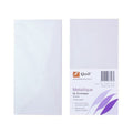 Quill Metallique Envelope 120gsm DL Peridot Pack of 10