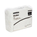 WypAll X60 Poly Bag Single Sheet Wiper White 115 Wipers Box of 12