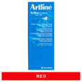 Artline Supreme Fineliner Pen 0.4mm Red Box of 12