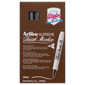 Artline Supreme Brush Marker Grey Box of 12