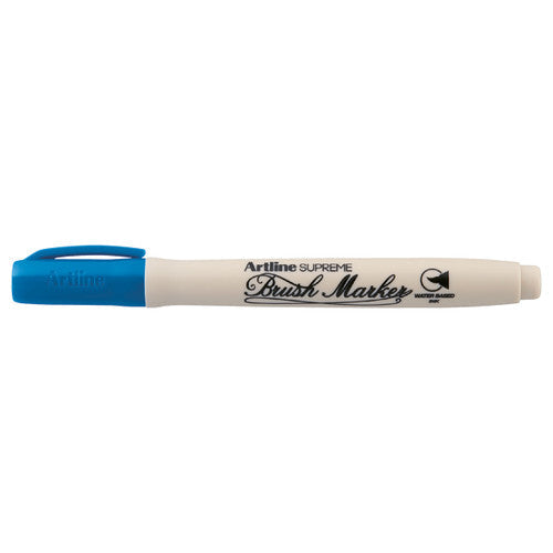 Artline Supreme Brush Marker Royal Blue Box of 12