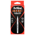 Artline 210 Fineliner Pen Medium 0.6mm Orange Box of 12