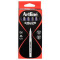 Artline 210 Fineliner Pen Medium 0.6mm Purple Box of 12