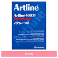 Artline 400 Paint Marker 2.3mm Bullet Pink Box of 15