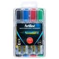 Artline 577 Whiteboard Marker 4PK Assorted Hang Clamshell