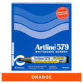 Artline 579 Whiteboard Marker 5mm Chisel Nib Orange Box of 12