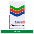 Artline 700 Permanent Marker 0.7mm Bullet Nib Green Box of 12