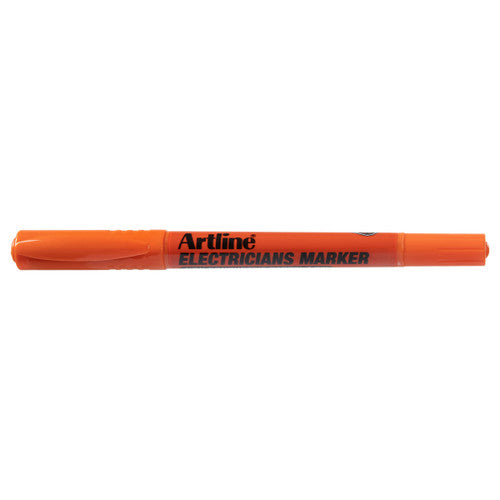 Artline Electricians Permanent Marker Dual Nib Orange Hangsell Box of 12
