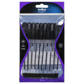 Artline Smoove 8210 Ballpoint Pen Medium Black 12 x 10 Packs