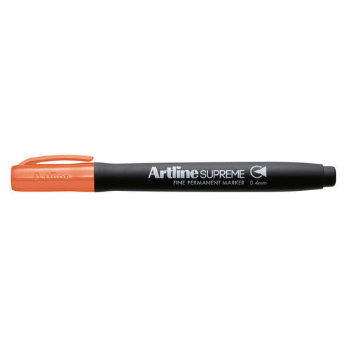 Artline Supreme Permanent Marker 0.4mm Orange