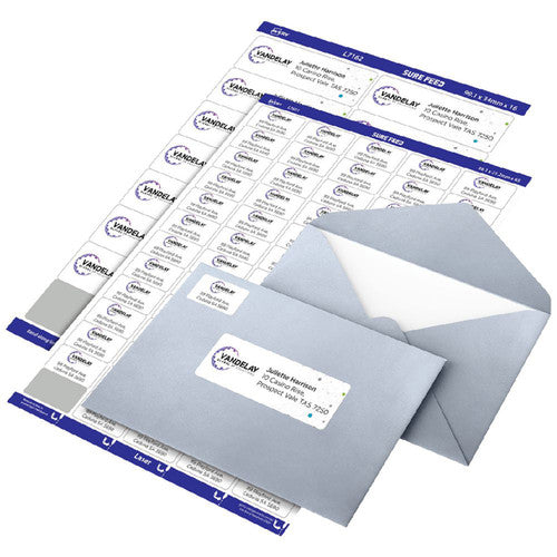 Avery Premium Address Labels AveryEco Kit L7162 and L7651 10 Sheets 258 Labels
