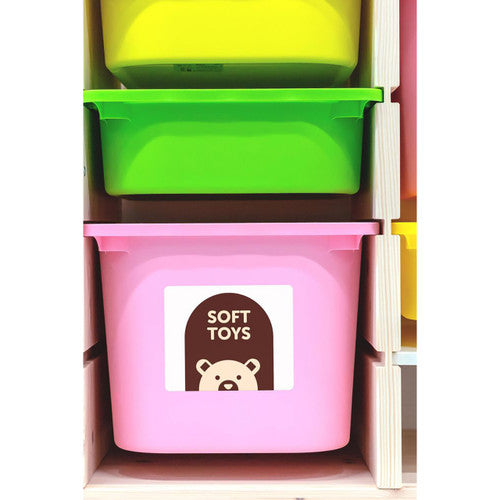 Avery Storage Box Labels 120 x 98mm Rectangle Removable 20 Pack