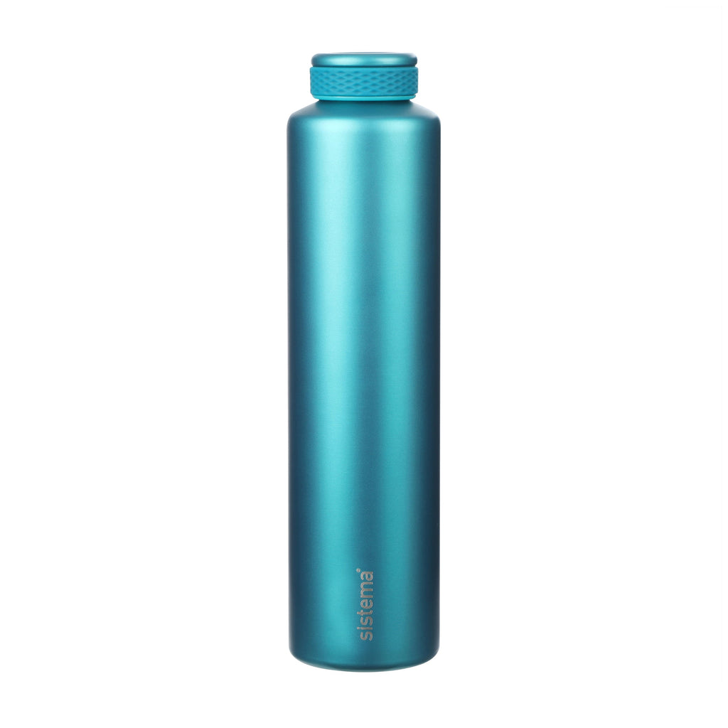 Sistema Stainless Steel Insulated Drink Bottle 600ml Assorted