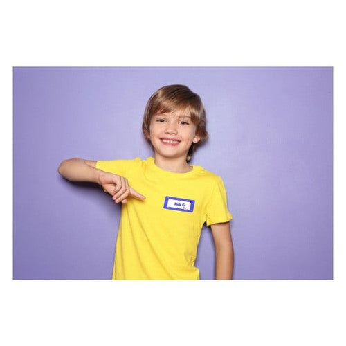 Avery Kids Fabric Print and Divide Name Badge Labels L7432 72 x 30mm 140 Pack