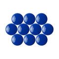 Quartet Magnetic Buttons 30mm Blue Pack of 10