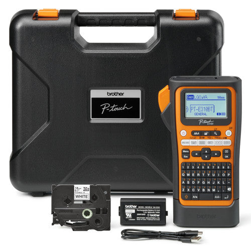 Brother PT-E310BTVP P-Touch Industrial Label Maker Value Pack