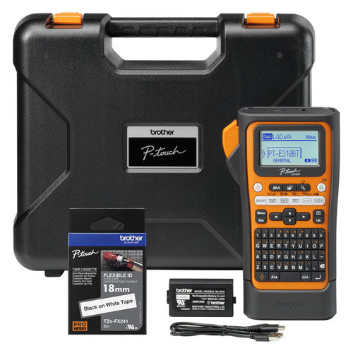 Brother PT-E310BTVP P-Touch Industrial Label Maker Value Pack