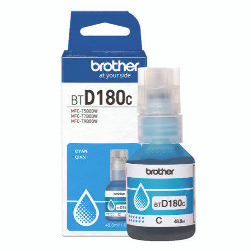 Brother BTD180C Cyan Ink Bottle 5,000 Pages