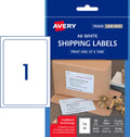 Avery International Shipping Labels A6 L7175 Clip Strip 12 Packs