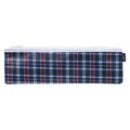 Celco Tartan Pencil Case 340 x 100mm 1 Zip Assorted