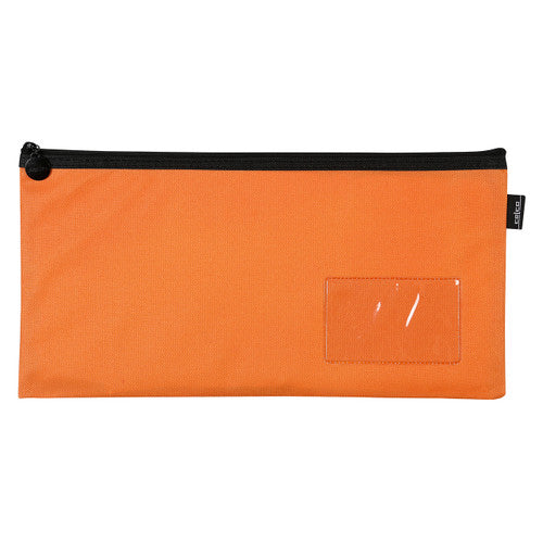 Celco Pencil Case Orange 1 Zip Medium 350 x 180mm