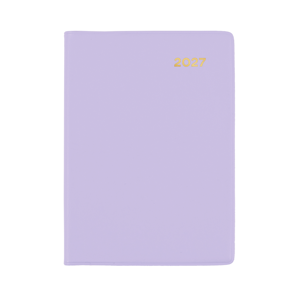 Collins Belmont Diary 2027 A7 Pocket Week to View Lilac