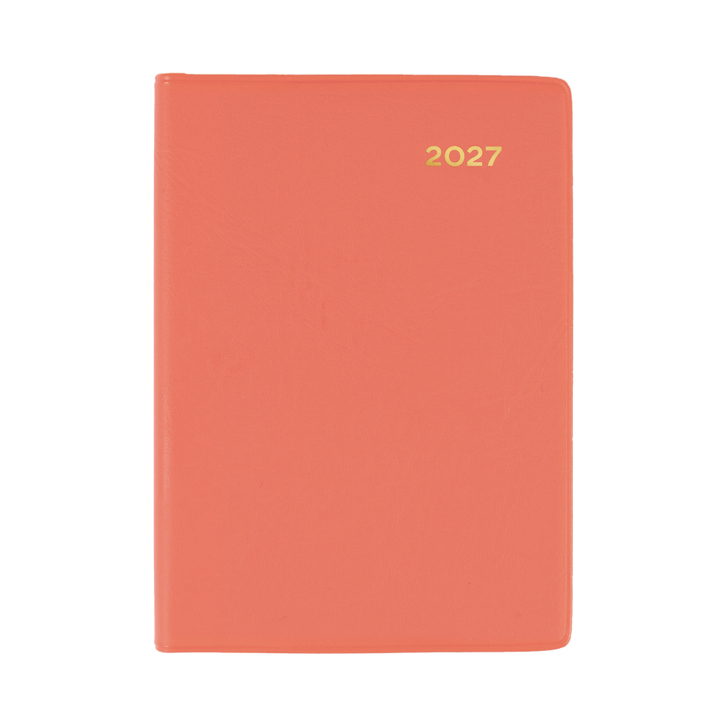 Collins Belmont Diary 2027 A7 Pocket Week to View Orange