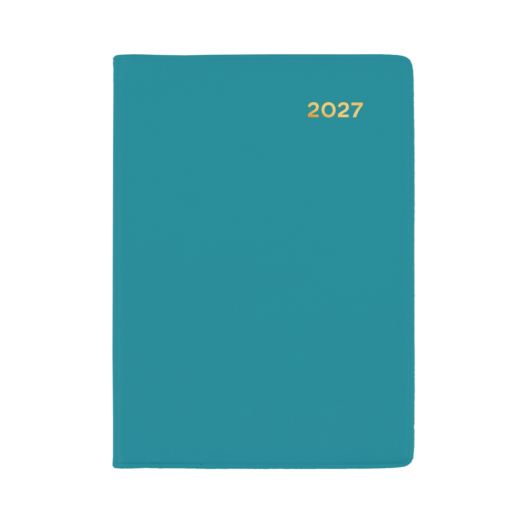 Collins Belmont Diary 2027 A7 Pocket Week to View Teal