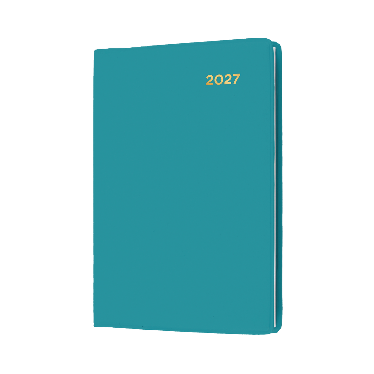 Collins Belmont Diary 2027 A7 Pocket Week to View Teal