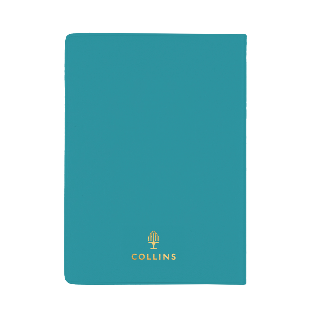 Collins Belmont Diary 2027 A7 Pocket Week to View Teal