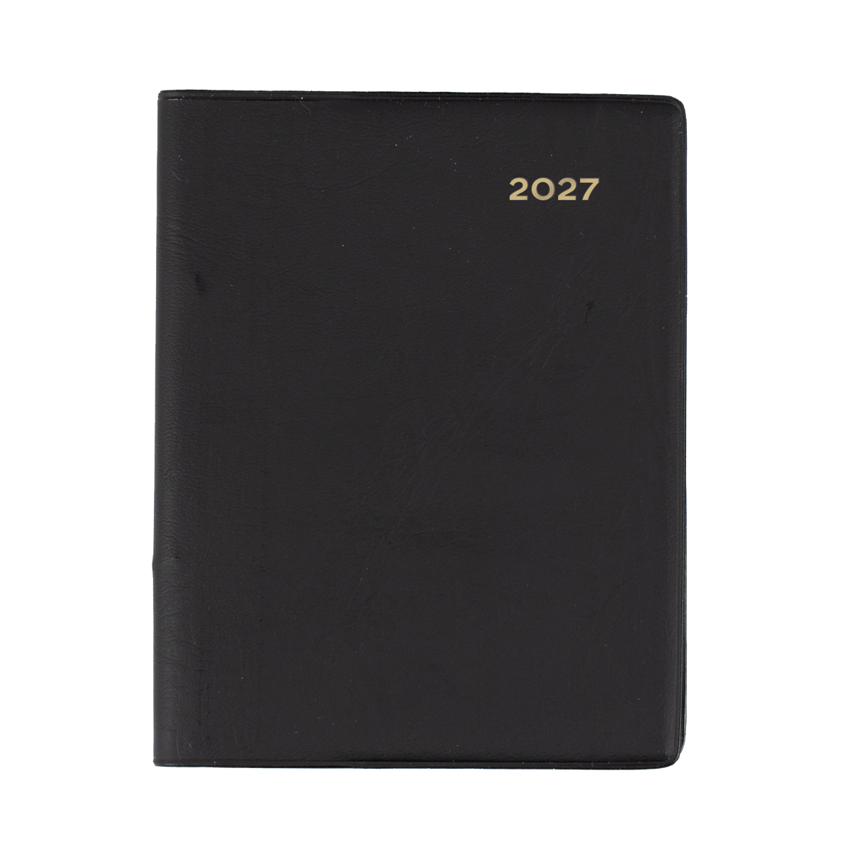 Collins Belmont Diary 2027 A7 Pocket Week to View with Pencil Black