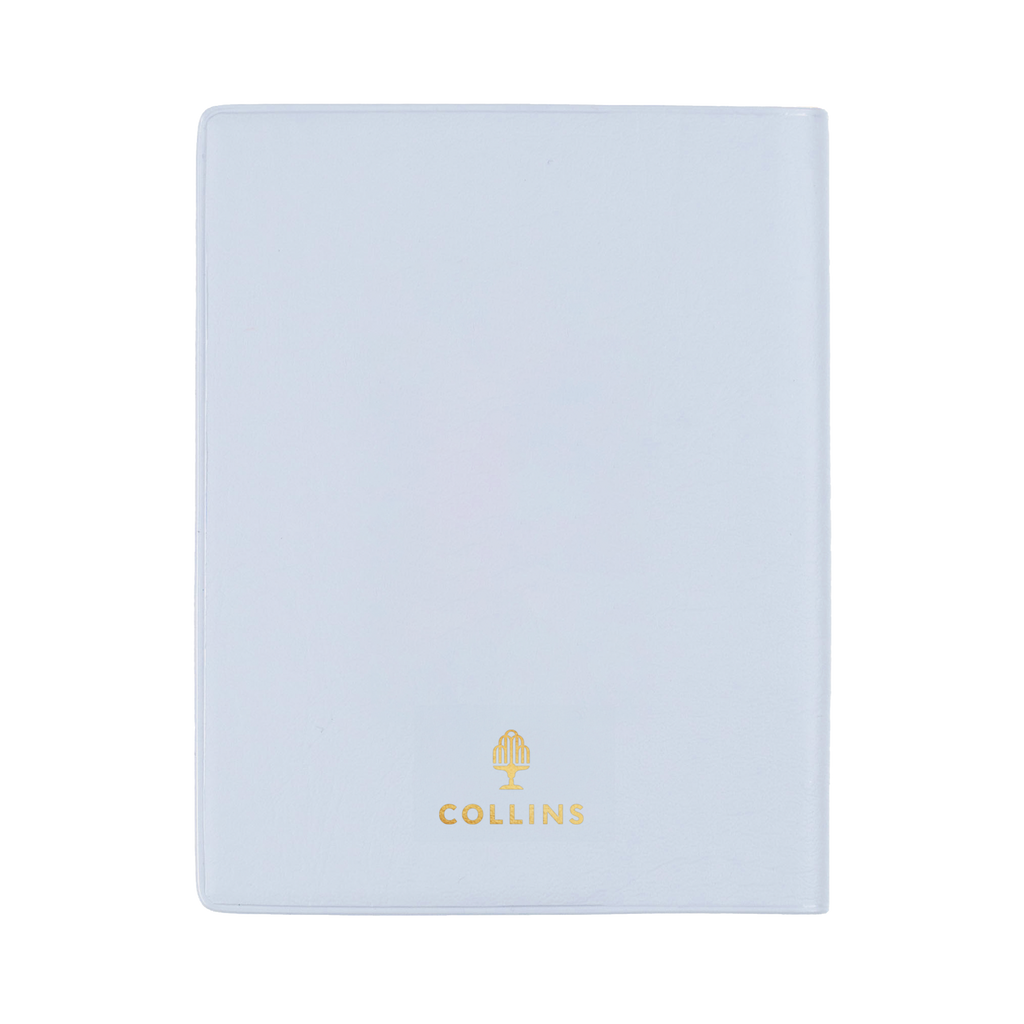 Collins Belmont Diary 2027 A7 Pocket Week to View with Pencil Grey