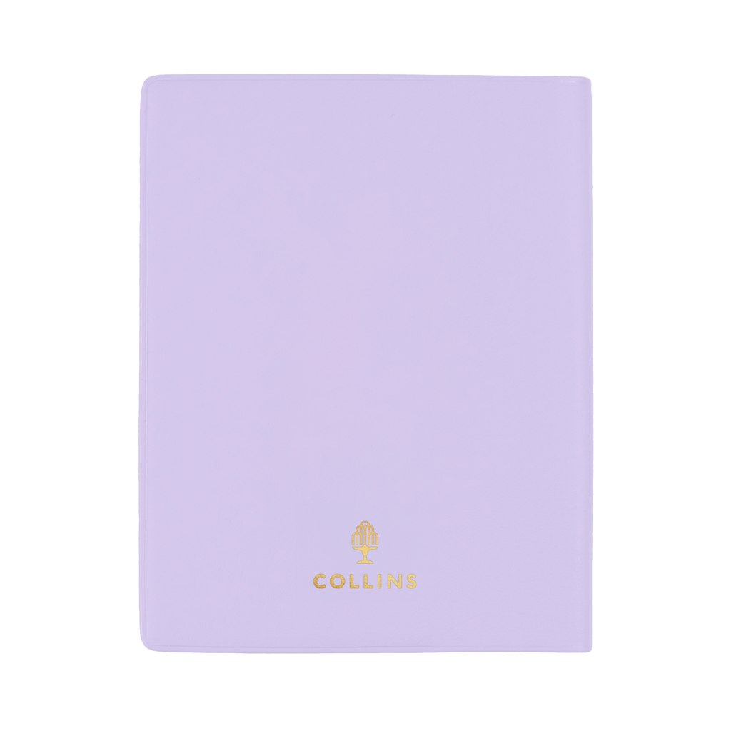 Collins Belmont Diary 2027 A7 Pocket Week to View with Pencil Lilac