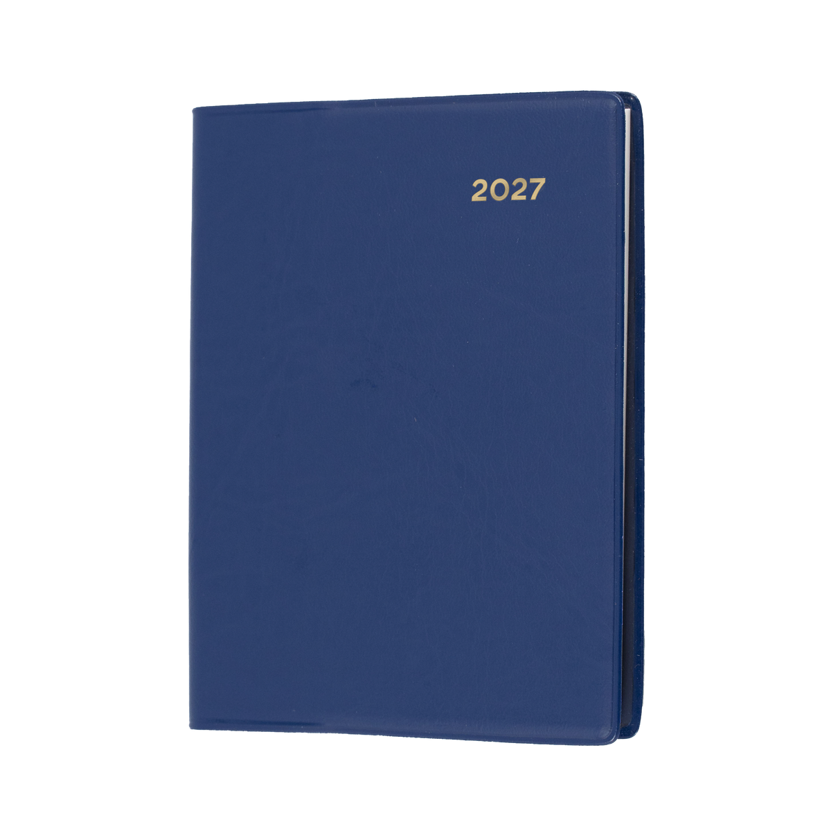 Collins Belmont Diary 2027 A7 Pocket Week to View with Pencil Navy