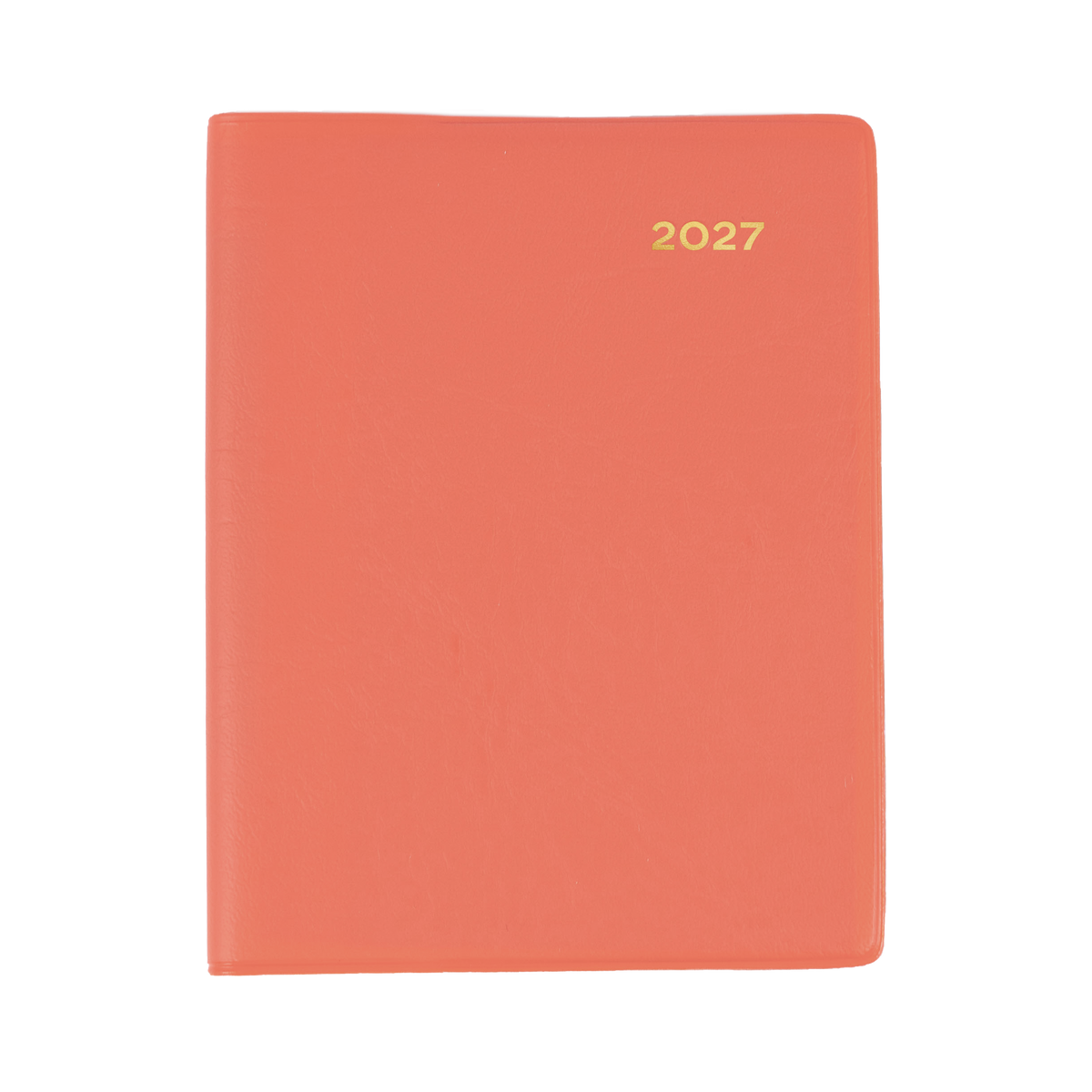 Collins Belmont Diary 2027 A7 Pocket Week to View with Pencil Orange