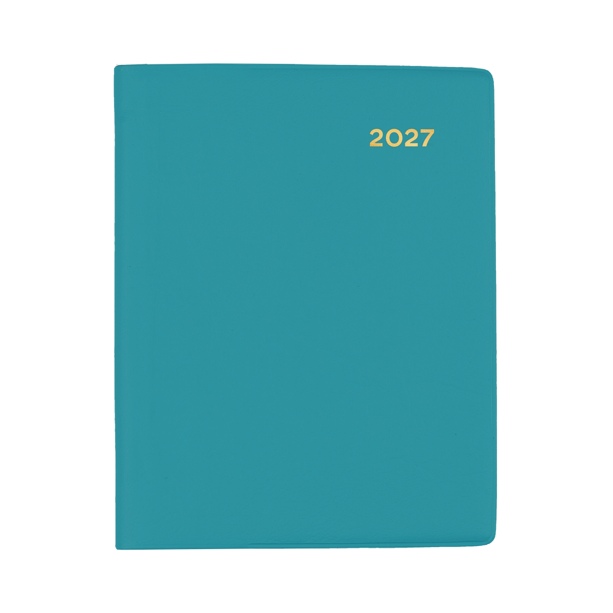Collins Belmont Diary 2027 A7 Pocket Week to View with Pencil Teal
