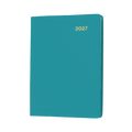 Collins Belmont Diary 2027 A7 Pocket Week to View with Pencil Teal