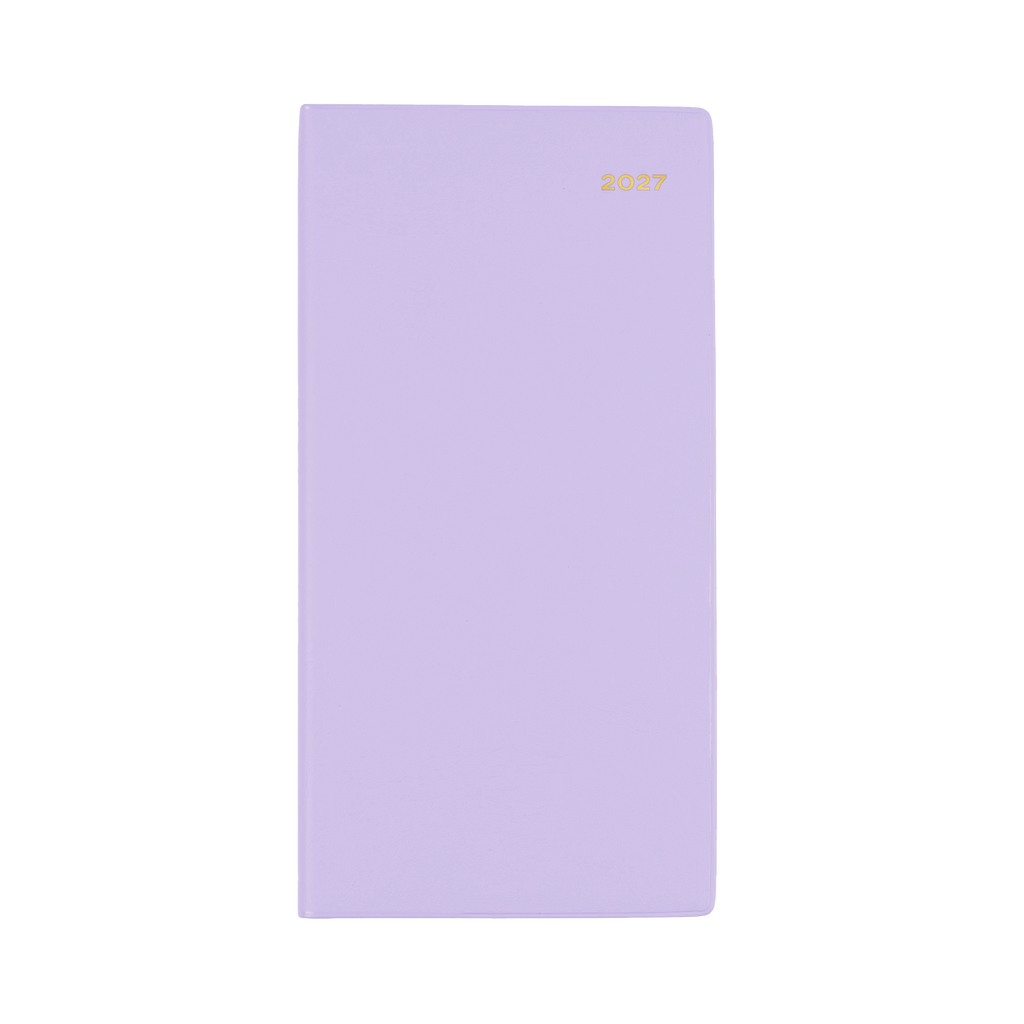Collins Belmont Diary 2027 B6/7 Slimline Week to View Lilac