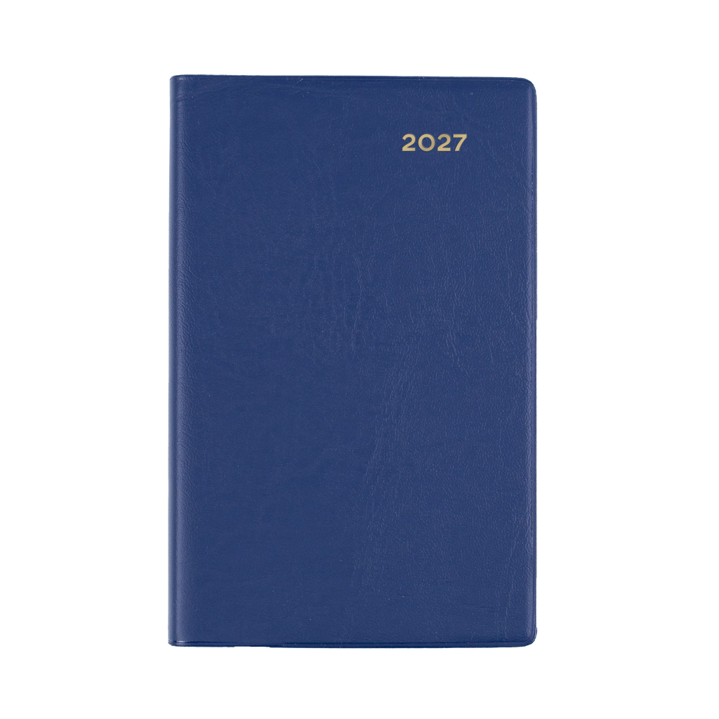 Collins Belmont Diary 2027 B7R Pocket Week to View Navy