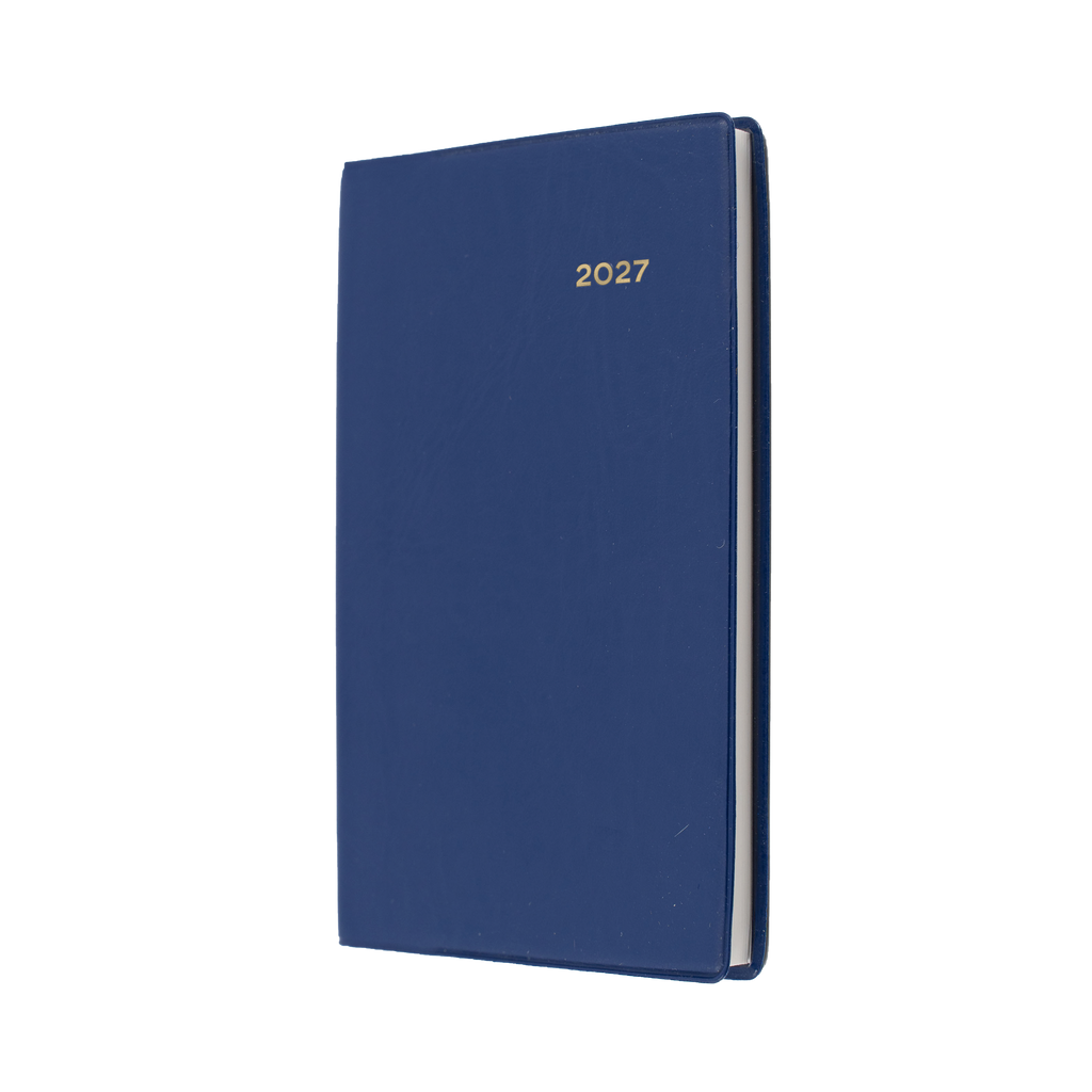 Collins Belmont Diary 2027 B7R Pocket Week to View Navy