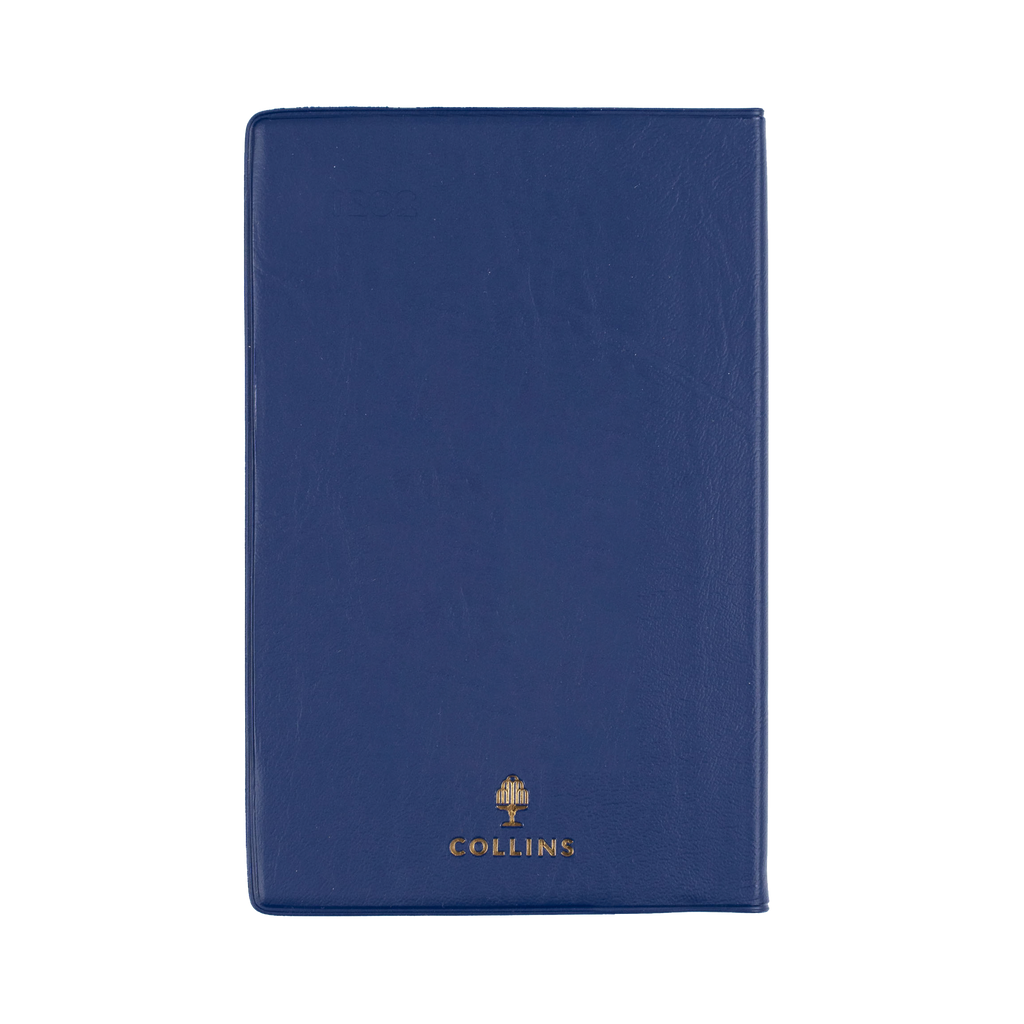 Collins Belmont Diary 2027 B7R Pocket Week to View Navy