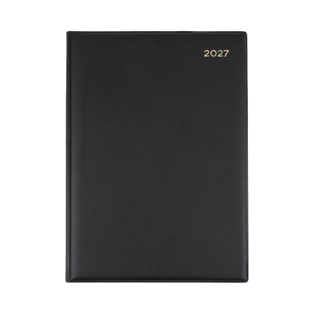 Collins Belmont Manager Diary 2027 Day to a Page Black