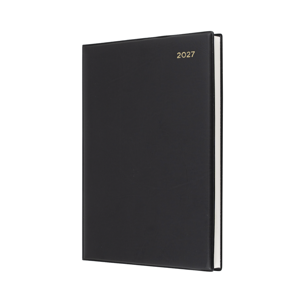 Collins Belmont Manager Diary 2027 Day to a Page Black