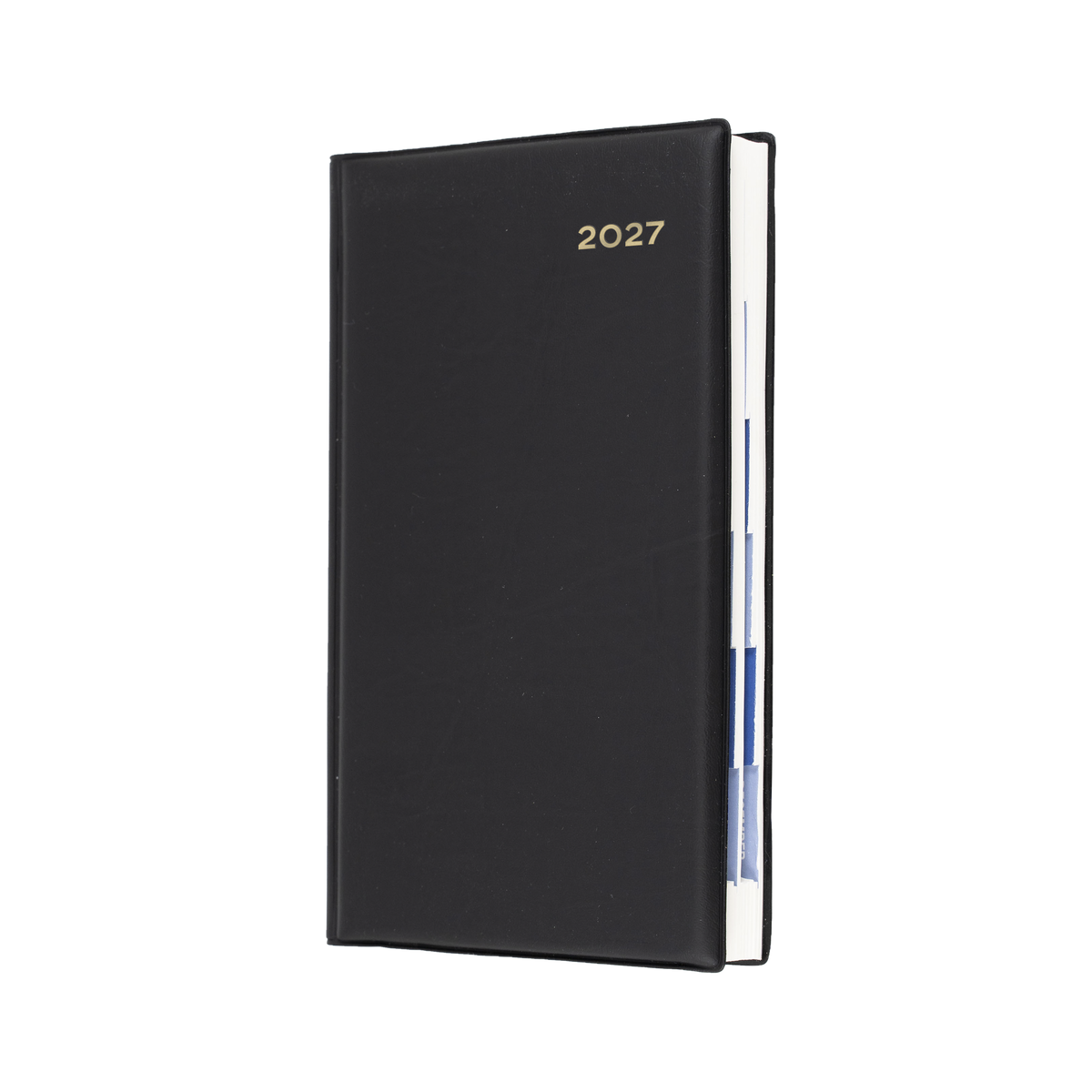 Collins Belmont Octavo Diary 2027 Day to a Page Black